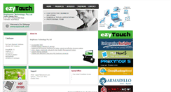 Desktop Screenshot of ezytouch.com